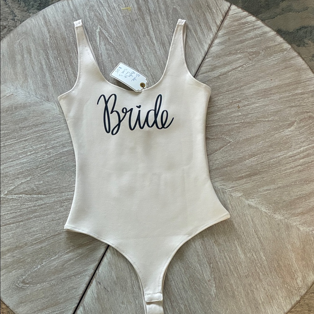 White Bride Bodysuit